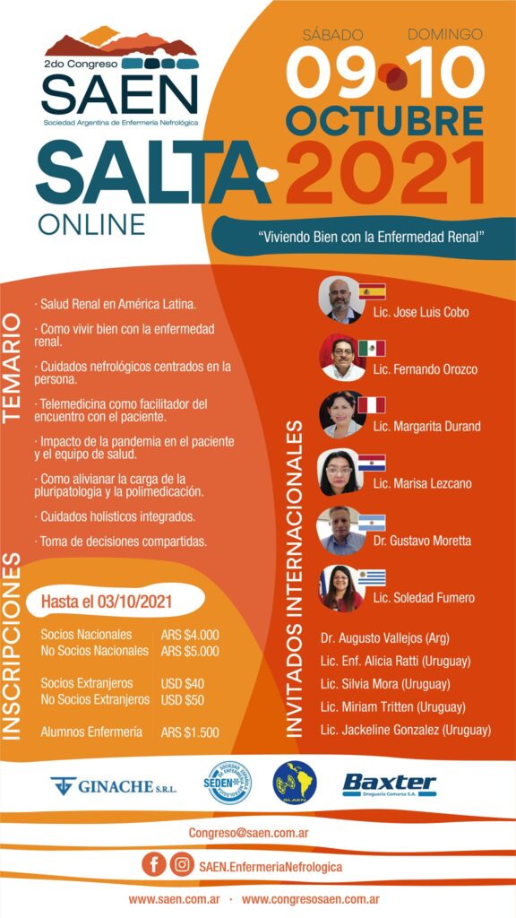 Segundo Congreso Nacional de Enfermería Nefrológica